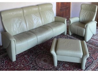 Luxusní moderní kožená souprava 3+1,2706 - 3