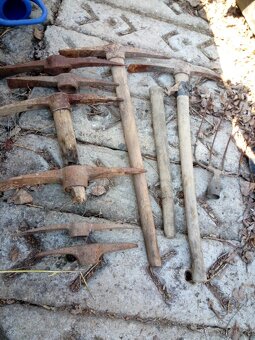 sekera, rýč,lopata,vidle,motyka, krumpáč, uhlák - 3