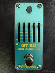 Kytarový 5pásmový ekvalizér Tomsline AEG-3 Guitar EQ - 3