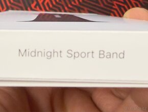 Řemínek pro Apple Watch 45mm Midnight Sport Band S/M - 3