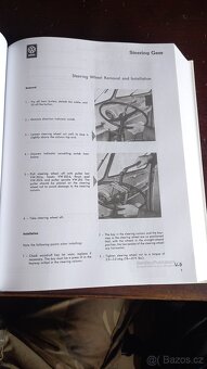 vw bus T1 transporter dílenský  workshop manual 1963 - 3