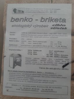 Brikety Benko - 3
