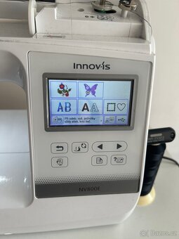 Domácí vyšívací stroj Brother nv 800 e - 3