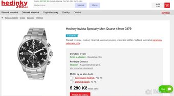 Invicta Specialty Collection model 0379 - 3