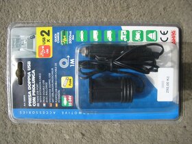 USB rozdvojka, 2x USB, prodlužovací kabel 1m, nová - 3