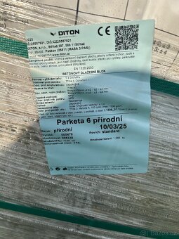 Ditón zámková dlažba PARKETA přírodní 6 cm - 3