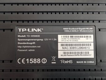 TP-LINK TD-W9980D VDSL2/ADSL2+ router - 3
