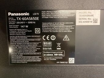 Panasonic tv led TX-60A - 3