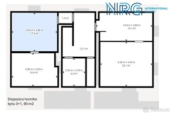 Prodej bytu 3+1, 90m2, Čimelice - 3