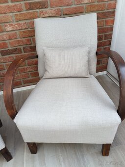 Staré křeslo Halabala - 3