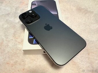 APPLE iPhone 16 PRO 128GB ČERNÝ TITAN // ZÁRUKA 10/2026 - 3