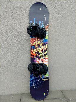Snowboard STUF včetně vázání, 125 cm + boty - 3