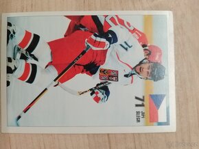 Nagano pohlednice hokej Jágr, Hašek, Šlégr, Svoboda - 3