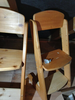 Drevena rostouci zidle - mam 2ks - 3