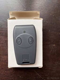 Dálkový ovladač na rolety a garážová vrata SIMU Control - 3
