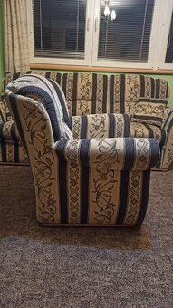 Sedací souprava 3+1+1 + taburet - 3