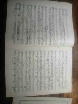 Velká kniha s  notami- Libuše od Bedřicha Smetany - 3