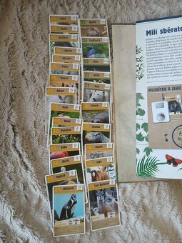 Mluvení se zvířátky - strojek + album + kompletní kartičky - 3