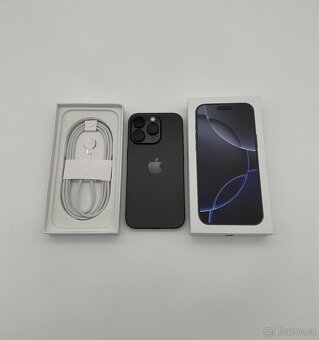 iPhone 16 Pro 256GB Black Titanium + ZÁRUKA - 3