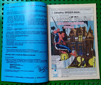 Komiks SPIDERMAN č. 11/1991 Semic velmi PĚKNÝ STAV - 3