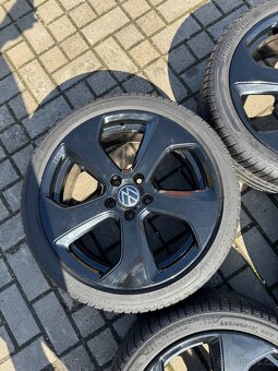 ORIGINÁL Alu Volkswagen AUSTIN R18, 5x112- TOP, LETNÍ PNEU - 3