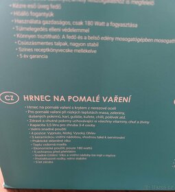 Nový nepoužívaný hrnec na pomalé vaření zn. BESTRON - 3
