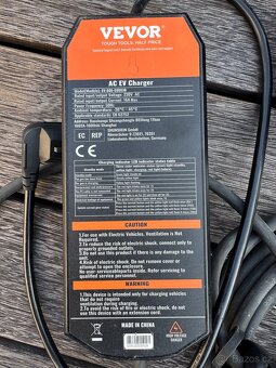 Přenosná nabíječka pro EV a PHEV, volitelný výkon, 230V - 3