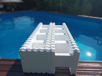 Polystyrénové tvárnice / bloky na bazén - 3