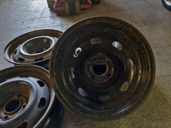 Plechové disky 4x108 R15. - 3