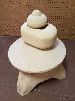 Japonská kamenná pagoda na zahradu nová - 3