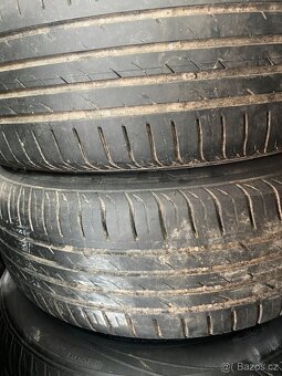 Plechové disky 15” 5x100 a letní pneu 185/60/R15 - 3