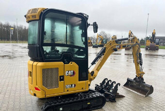 Caterpillar 301.8 bagr|minibagr•TOP•+3x lžíce;21HP - 3