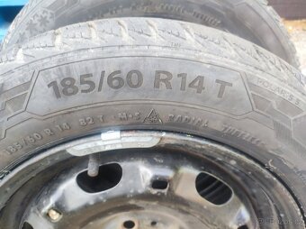 Zimní pneu Fabia, golf 5x100 185/60 R14 - 3