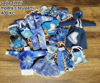 Barbie Sady oblečků zimní - 3