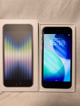 ✅iPhone SE 2022, 64GB, bílý✅ - 3