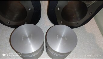 Válce kroužky písty čepy těsnění K750 M72 MW750 MT12 - 3