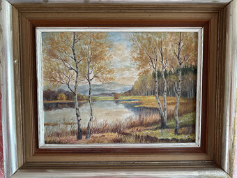 Obrazy retro staré. - 3