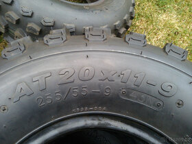 Nové pneu Kenda 20x11-9 ; 255/55-9 - 3