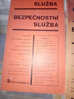 Policie, četnictvo, četnik časopis bezpečnostní služba - 3