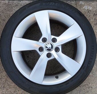 Originál sada disků Škoda Fabia III, Rapid 5x100 R16 Alore - 3