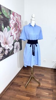 Košilové bavlněné šaty Emily Van Den Bergh - 3