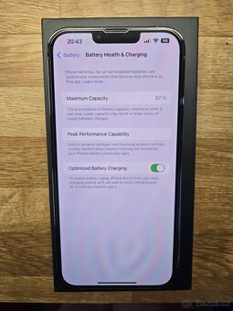 iPhone 13 Pro Max, skvělý stav, komplet balení - 3