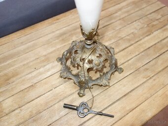 Staré hodiny stolní, krbovky - 3