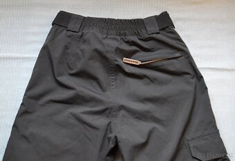 Černé chlapecké zimní zateplené kalhoty vel. 152 There here - 3