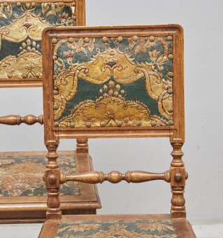 4 x zidle dub tlacena kuze - AKCE - 3