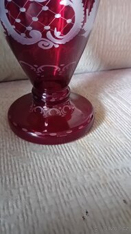 EGERMANN  RUBÍNOVÁ VÁZA - 3