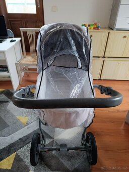 Kočárek Riko Bars 3v1 – kombinovaný, hluboký + sportovní + a - 3