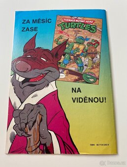 Starý komiks Želvy Ninja 8 - 1992 - 3
