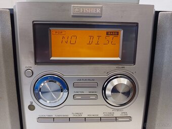 FISHER věž DSC-UB01, rádio-CD-USB - 3