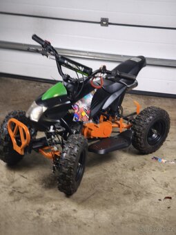 Dětská benzínová čtyřkolka atv 49ccm - 3